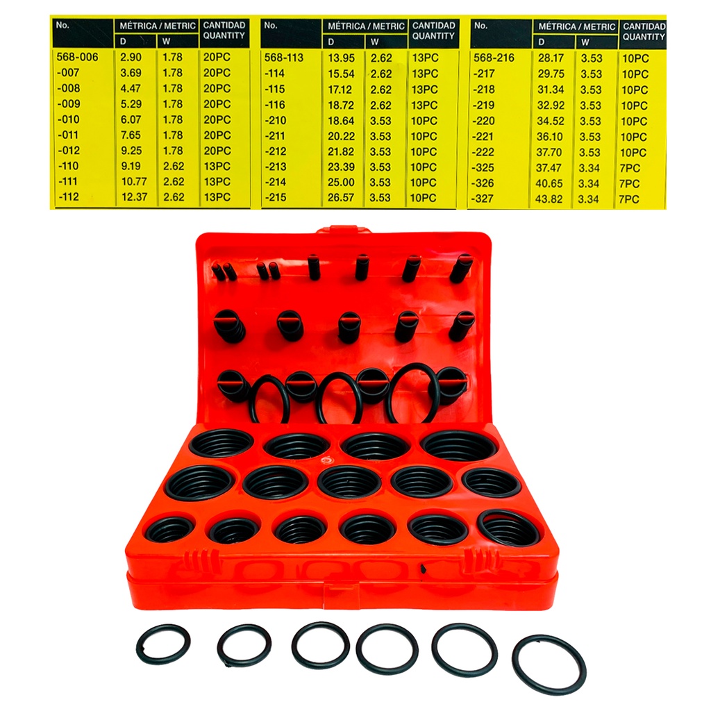 Oring SECURITY (set 382pz)