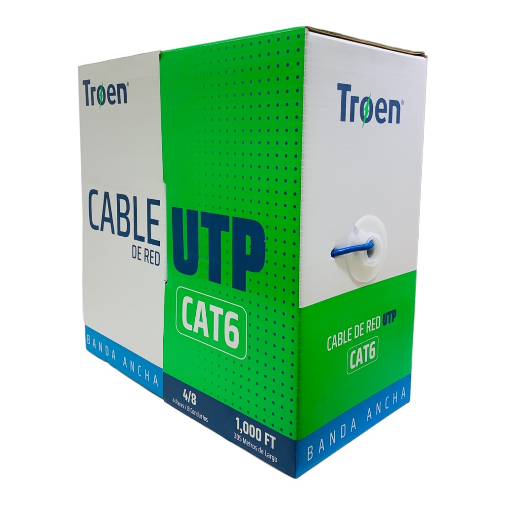 Cable utp CAT6 TROEN (305 metros)