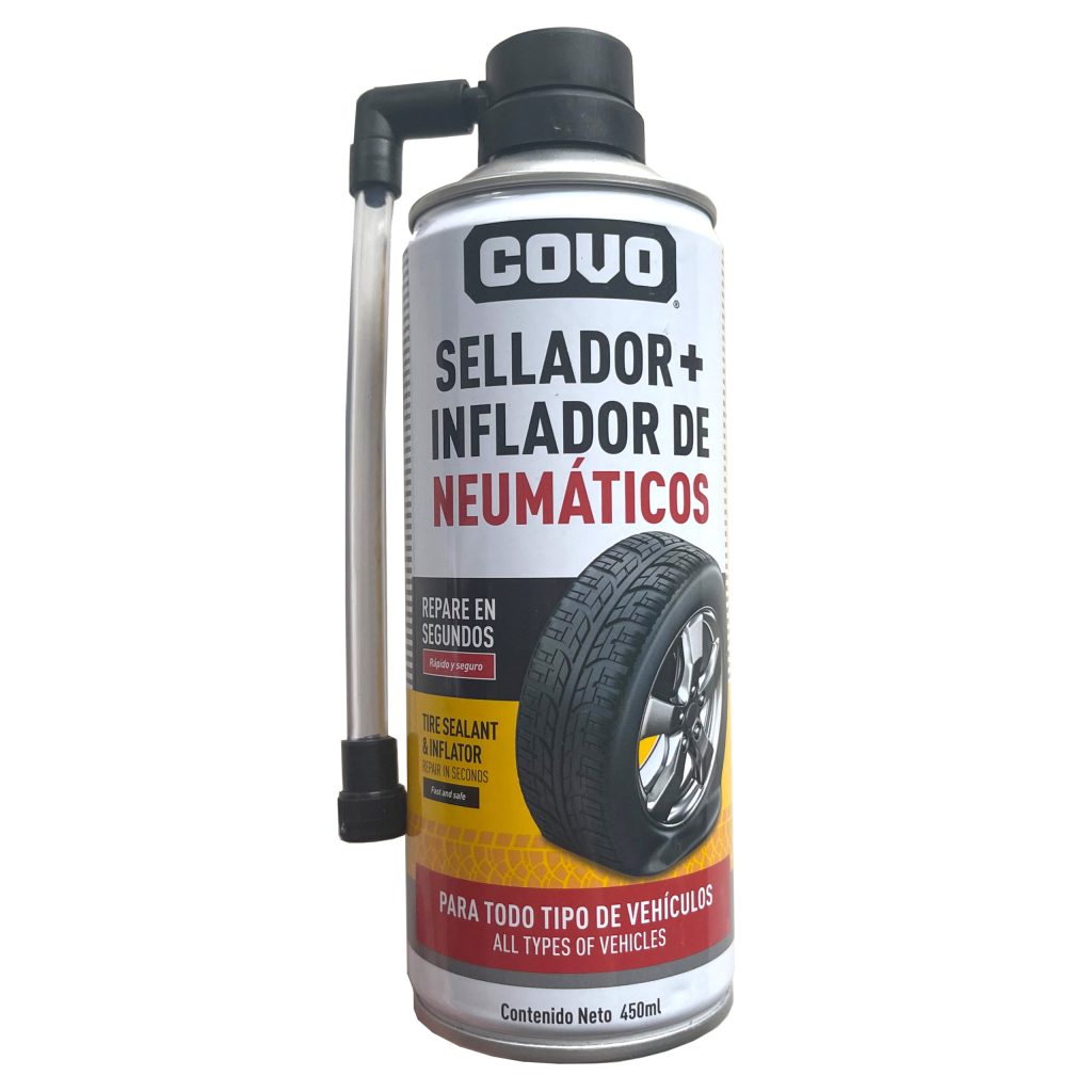 Sellador + inflador de neumatico COVO