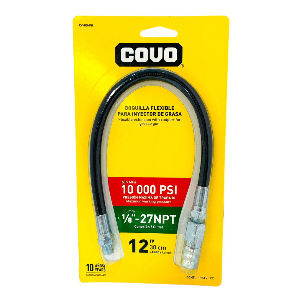 Boquilla flexible para engrasadora COVO