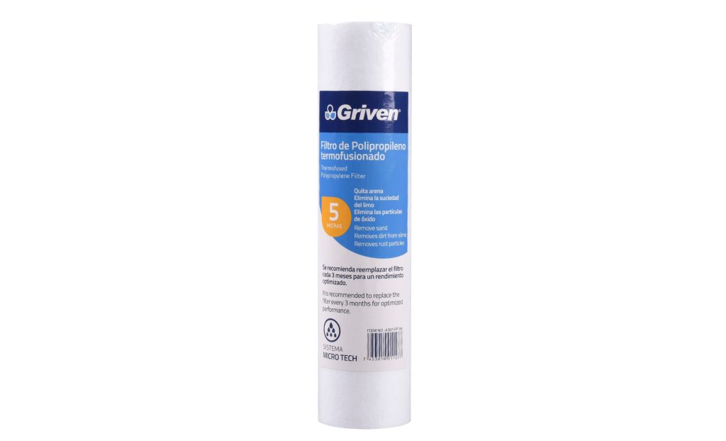 Filtro de polipropileno termofusionado GRIVEN