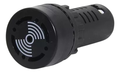 Indicador alarma audible negro ANDELI