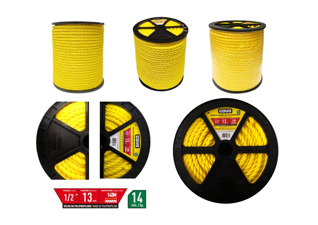 Mecate de polipropileno COVO (por metro)