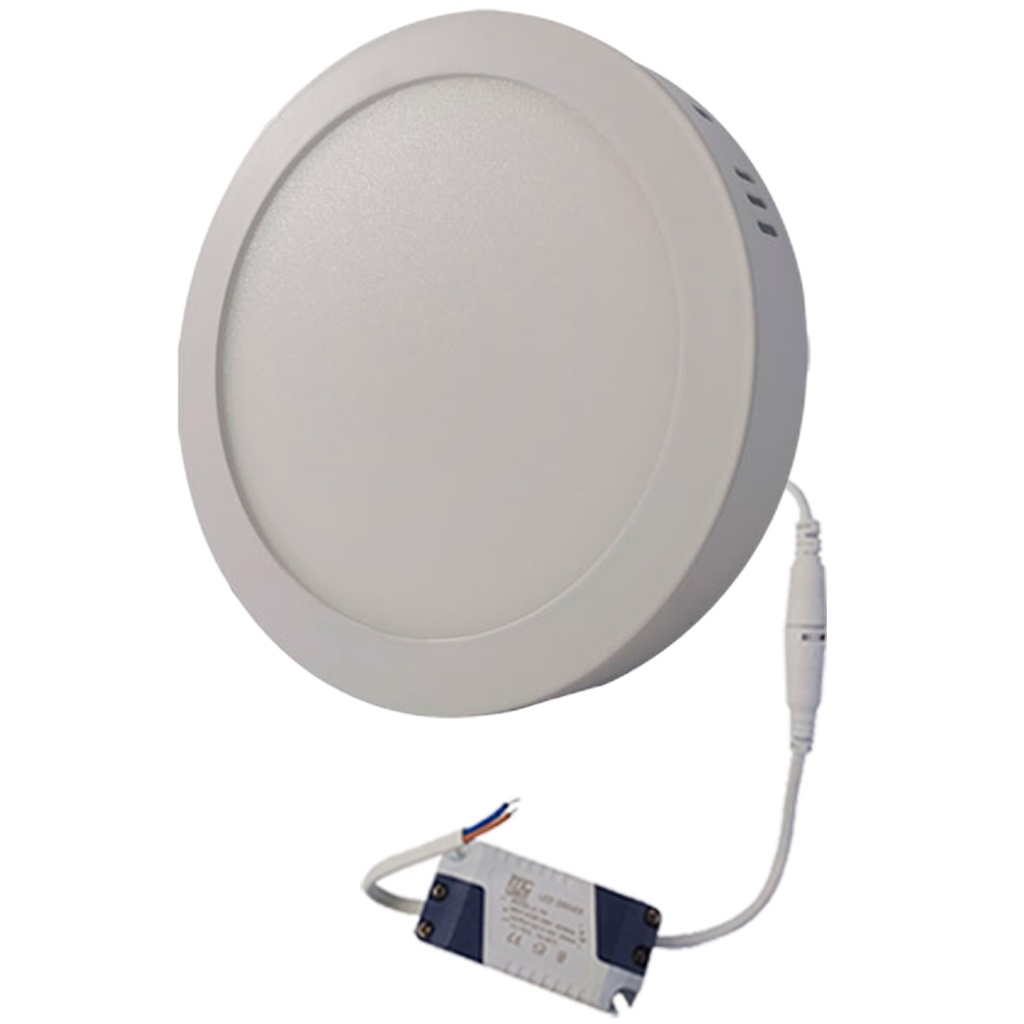 Panel led sobreponer redondo 85-265v 6500k MC