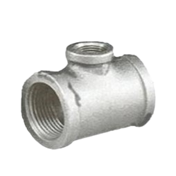 Tee galvanizada reducida (HRxHRxHR)
