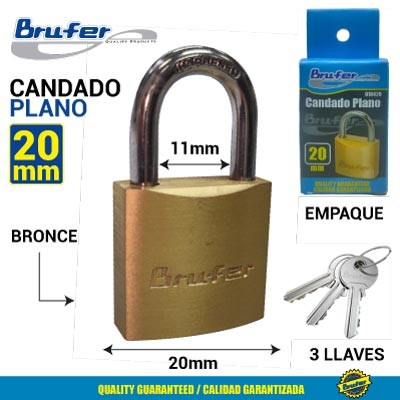 Candado de arco BRUFER