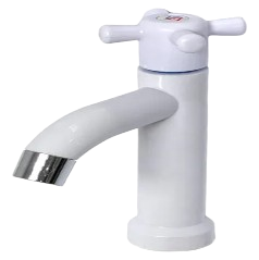 Griferia lavamanos GDESEO (blanca)