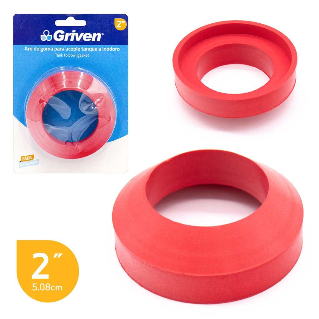 Goma para tanque w.c. 2" GRIVEN