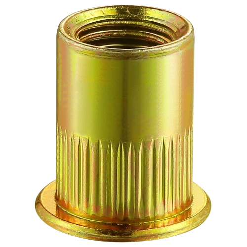 Tuerca remachable UNC ala ancha amarilla ASF (por unidad)