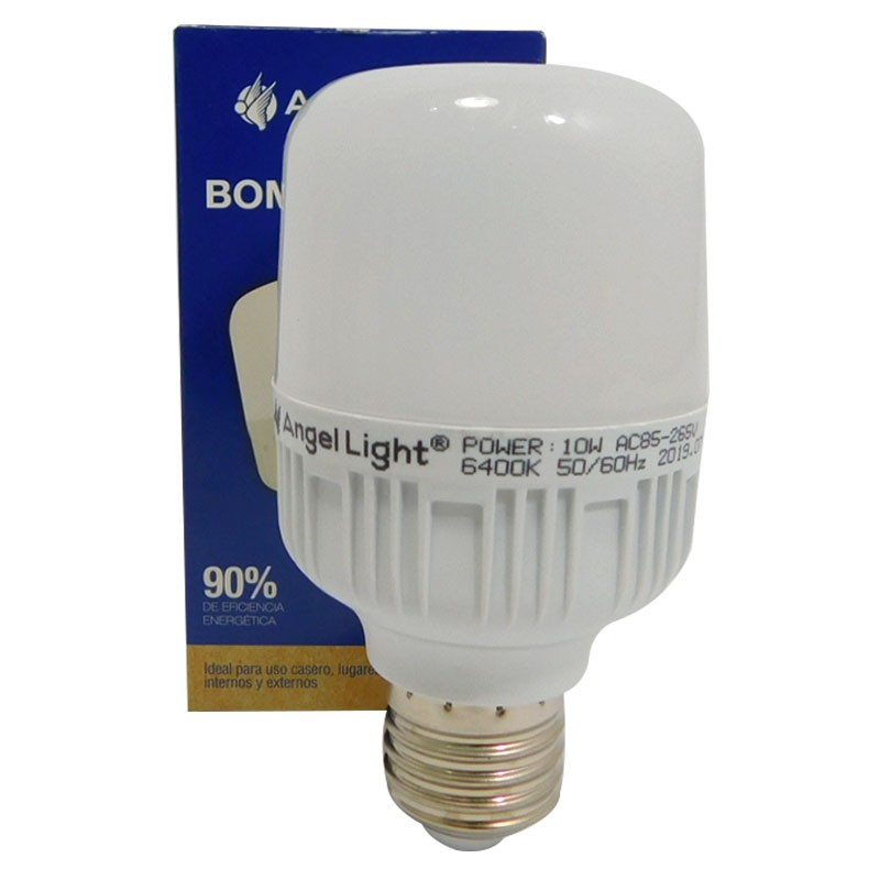 BOMBILLO LED BULBO 10W LUZ BLANCA ANGEL LIGHT