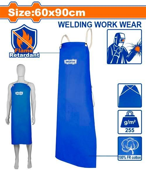 DELANTAL PARA SOLDADOR RETARDANTE AL FUEGO WADFOW