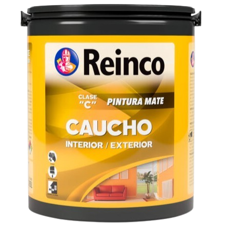 Pintura caucho mate rosa clase ''C'' REINCO (galon)