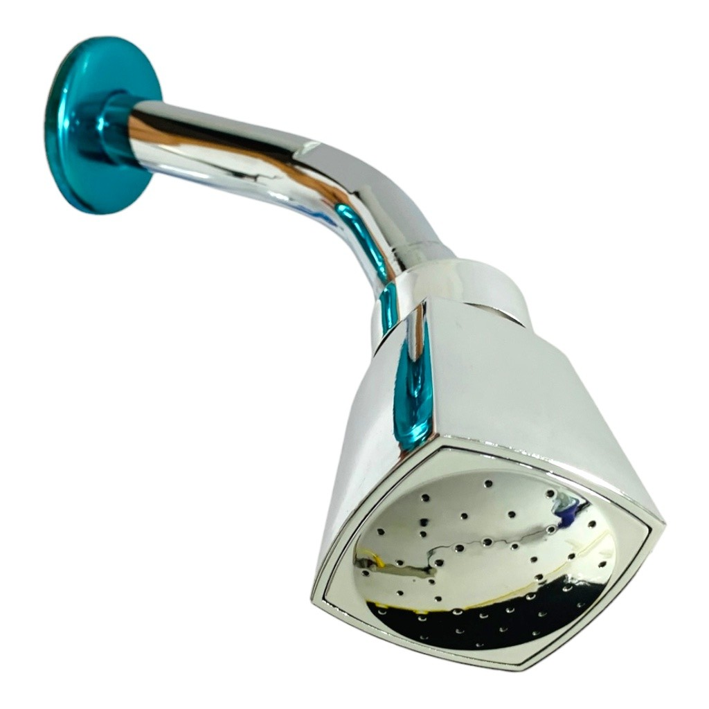 Regadera 2" ABS cabeza cuadrada GRIVEN (cromada)