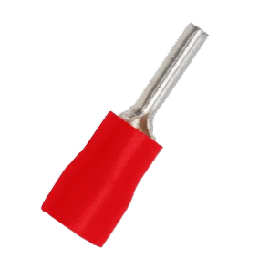 Terminal pin rojo 22 a 16, d=1.9mm=5/64 plg ANDELI (Paquete 100pz)
