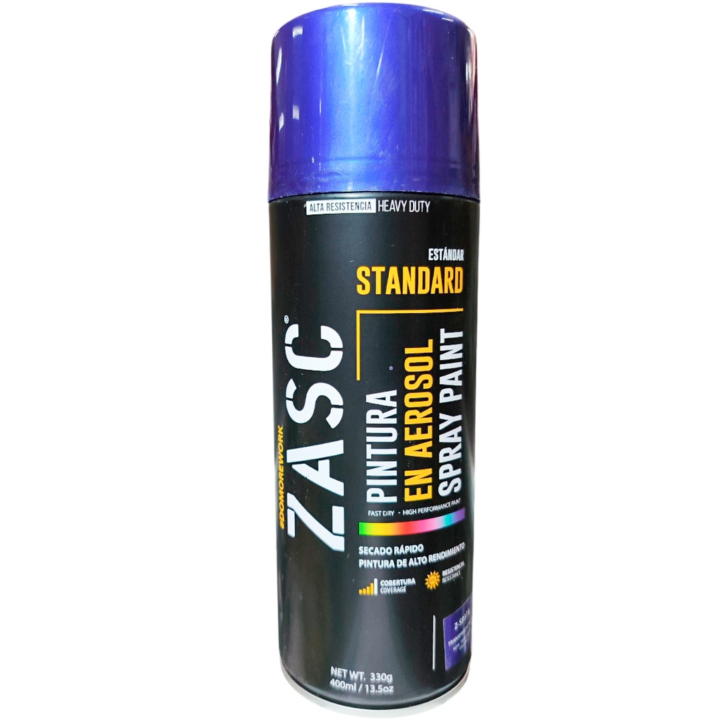 Aerosol uso general azul traslucido 400ml ZASC