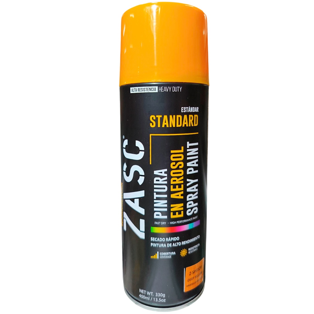 Aerosol uso general amarillo oscuro 400ml ZASC