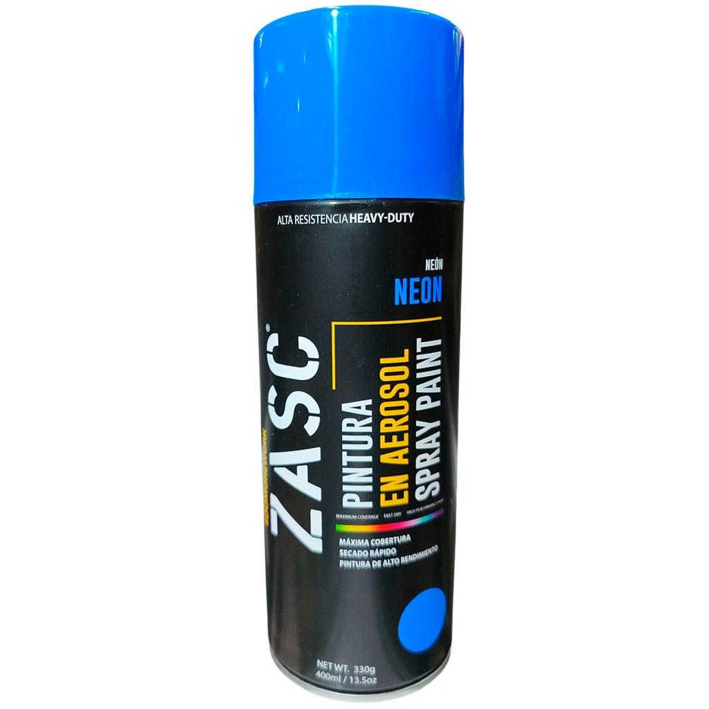 Aerosol neón azul 400ml ZASC