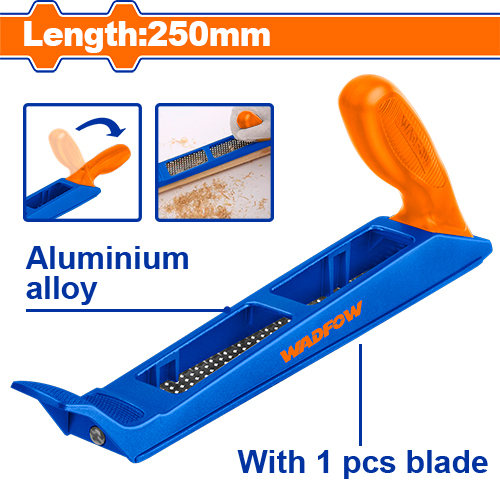 Cepillo para madera WADFOW (250mm)