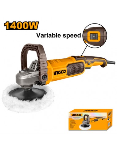 Pulidora automotriz 7" 1400w ac110v INGCO