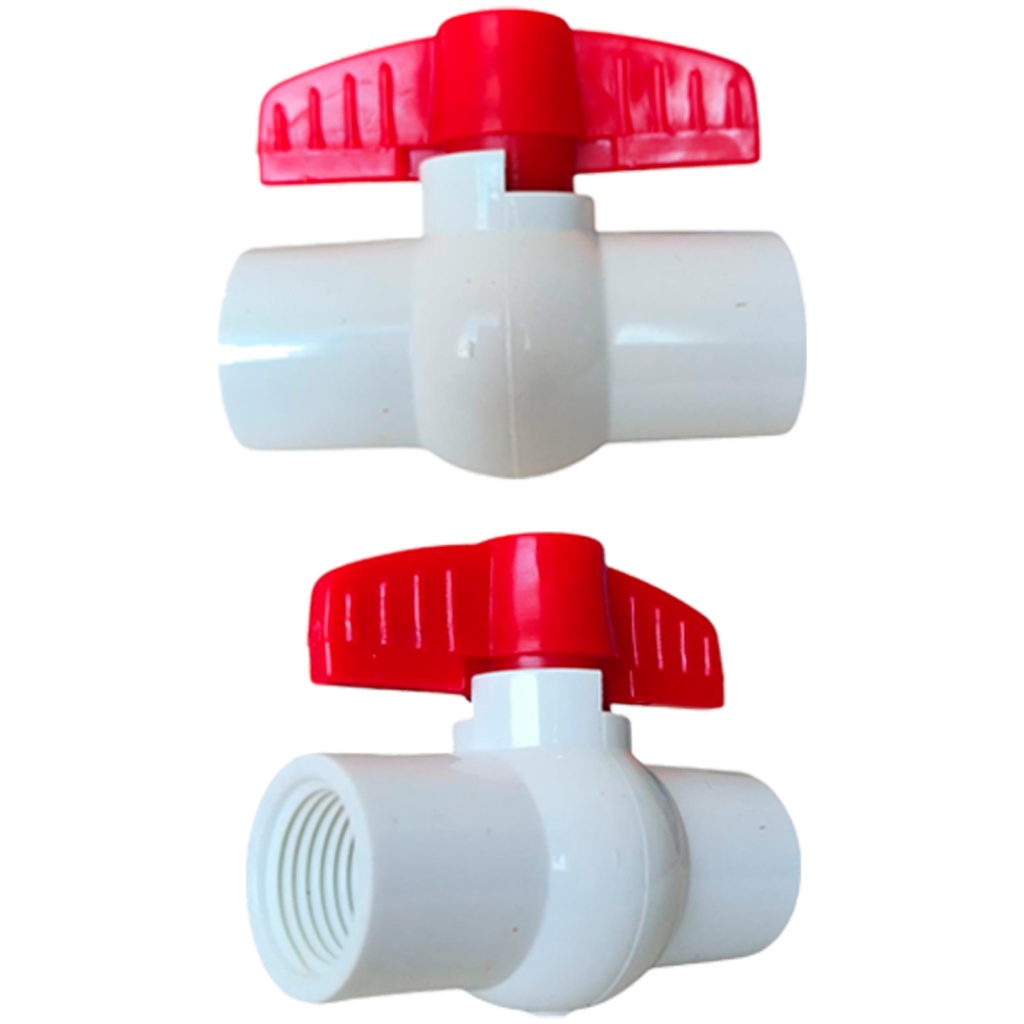 Válvula de bola pvc hr1/2" x hr1/2'' AQUAFINA