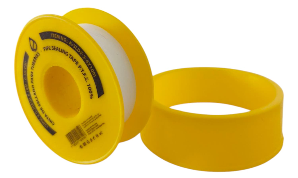 Teflon 3/4" x 0.20mm x 10 metros AQUAFINA