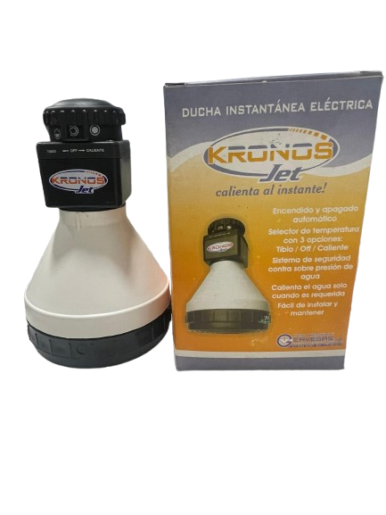 Ducha eléctrica calentador ac120V blanco KRONOS