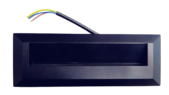 Lampara led de pared 6w ac85-265v 3000k VERT (negra)