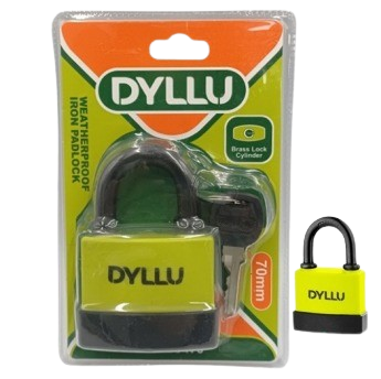 Candado de hierro arco 50mm resistente a intemperie DYLLU