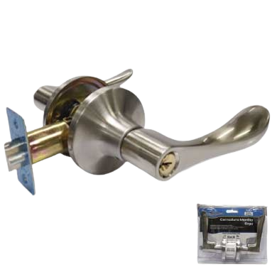 Cerradura manilla ergo satin niquel BRUFER (dormitorio)