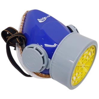 Mascarilla respirador 1 filtro BRUFER