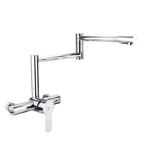 Griferia plegable de pared monomando joy BELT-G (Cromada)