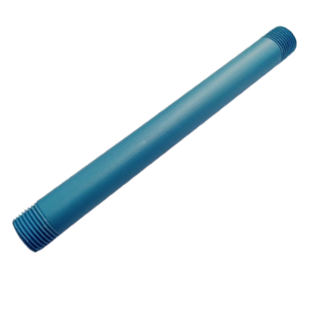 Niple pvc azul mr x mr (3/4" x 12") (x unidad)