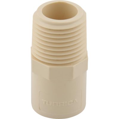 Adaptador macho CPVC (MRXC) sch 40 TUBRICA