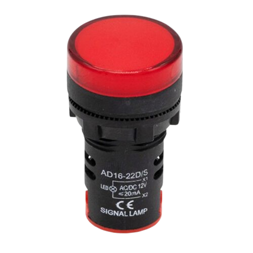 Luz indicadora led rojo ANDELI