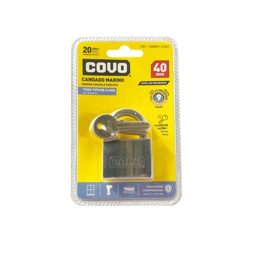 Candado marino COVO