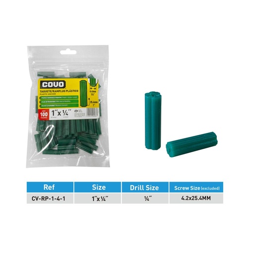 Ramplug plastico COVO (SET)