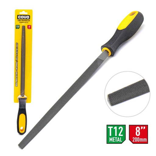 [CV-FL-018T] Lima triangular 8'' COVO