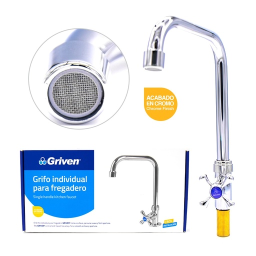 [A367-SH8700B] Griferia para fregadero GRIVEN