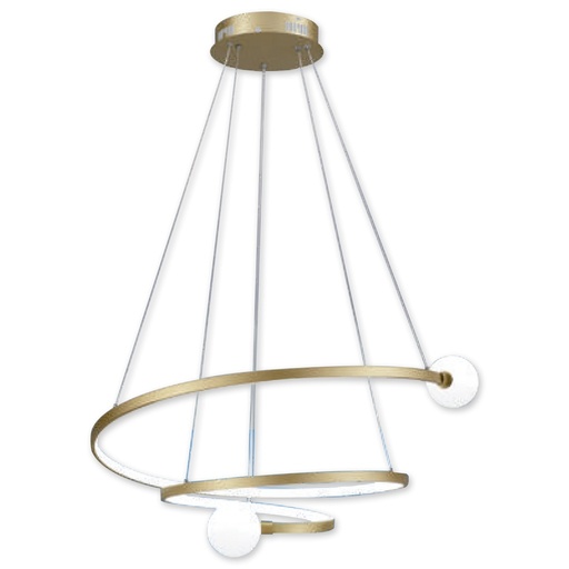 [A105-ZSLM-22] LAMPARA LED COLGANTE 66W ESPIRAL ANGEL LIGHT 