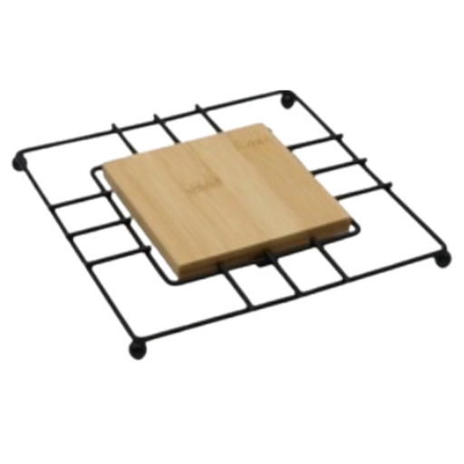 [EX-S01-CTM20Q] Salvamantel de bambu EXCALIBUR (18cm x 18cm)