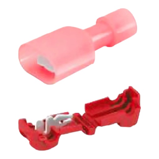 [T1R-PAQ] Conector de cable empalme rapido rojo (20 und) VERT