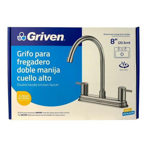 [GV-15061C-K2] Griferia fregadero GRIVEN