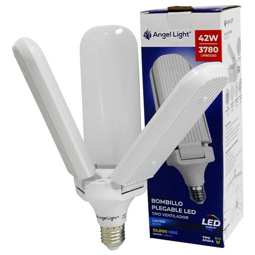 [A105-TLL-42W] Bombillo led plegable 42w e27 ANGEL LIGHT