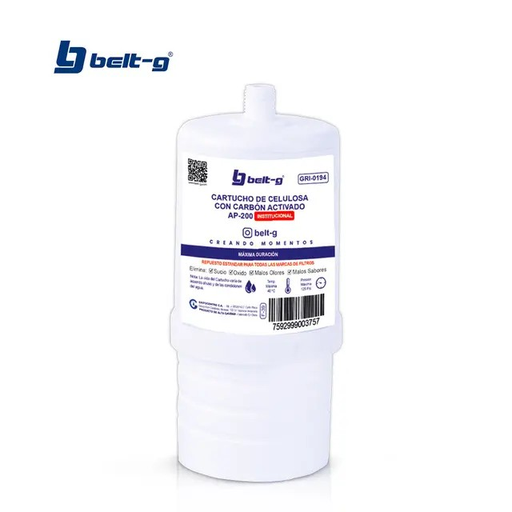 [GRI-0194] Cartucho de celulosa con carbon activado AP-200 BELT-G