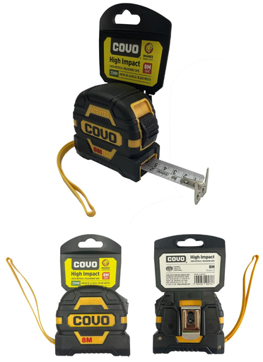 [CV-MMT-825] Cinta metrica alto impacto COVO (25mm x 8 metros)