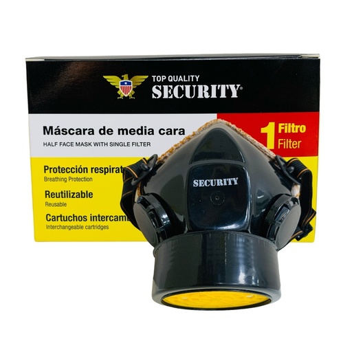[SC-CR-1] Mascarilla respirador media cara SECURITY