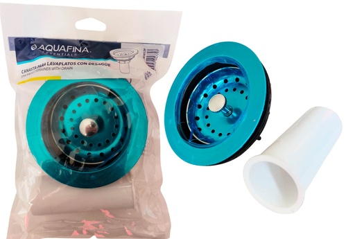 [A-YM3017P] Desagüe de fregadero con extensión AQUAFINA