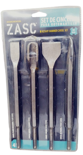 [Z-DBRHC4SET] Cincel sds ZASC (set 4pz)