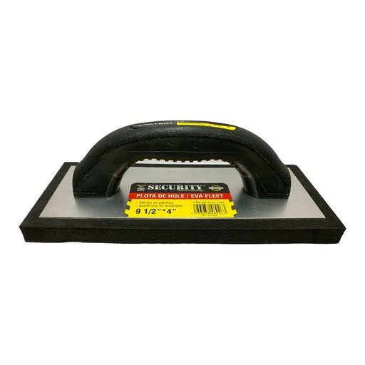 [A145-1200] Llana de goma 9.1/2" x 4" SECURITY