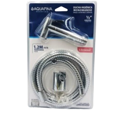 [A-SR173] Ducha teléfono metálica Ultramar (1.2mts) AQUAFINA (cromado)